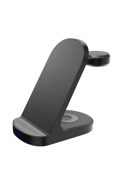 OEM Statie de incarcare wireless 3-in-1 pentru telefon-ceas-casti, 17.5 W put...