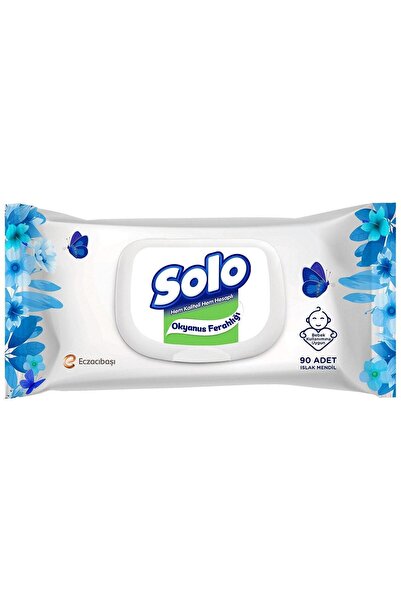 Solo Okyanus Ferahlığı Islak mendil 90'lı X 2 PAKET