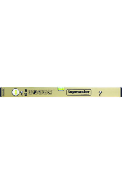 Top Master Pro Magnetic aluminum level 2 bubbles 1200mm TMP STARK