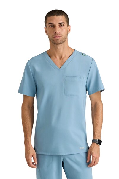 Barco Grey's Anatomy Bluză medicală pentru bărbați Evolve Journey - Ocean Mis...