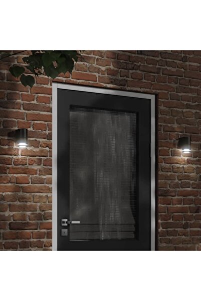 vidaxl Lampa exterioara de perete, negru, aluminiu turnat sub presiune