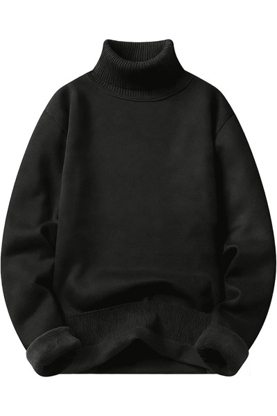 Nasetalk Mens Turtleneck Sweaters Slim Fit Ribbed Lightweight Thermal Pullove...