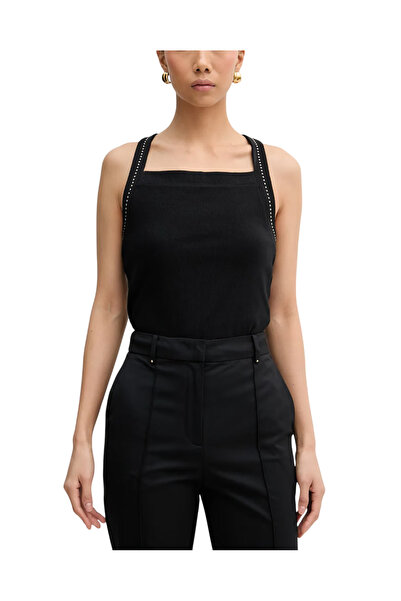 Karl Lagerfeld Γυναικείο Αμάνικο Top Μαύρο B1W17022-999 BLACK