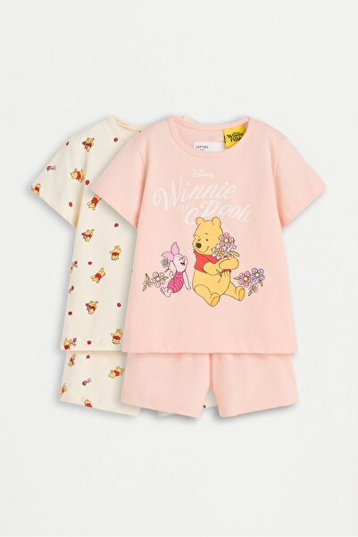 LEFTIES 2'li Winnie the Pooh ©Disney kısa pijama takımı