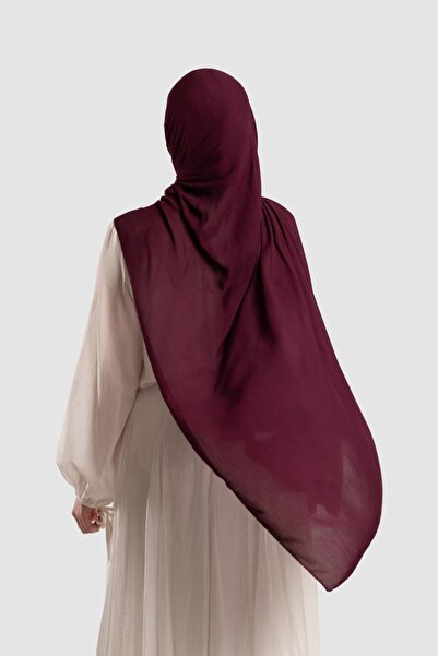 Emare Soft Viscose Shawl Plum