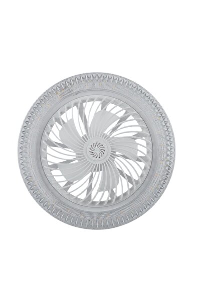 HA Plafonieră LED cu ventilator integrat, soclu E27, iluminare eficientă și r...