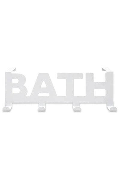 OEM Cuier metalic baie, Design modern, Montare pe usa, Ideal pentru prosoape ...