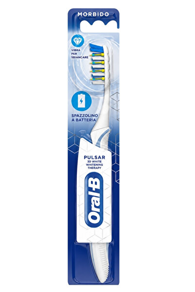 Oral-B Pulsar 3D White Whitening Therapy Şarj Gerektirmeyen Pilli Diş Fırçası