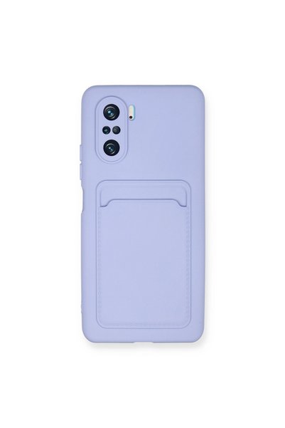 TheGencoo Xiaomi Mi 11I Case Kelvin Silicone with Business Card - Lilac