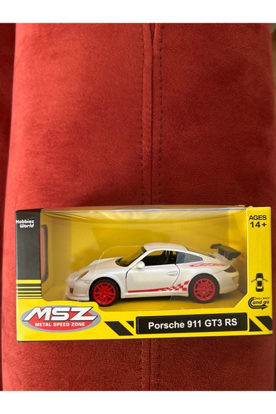 HOBBİEZ WORLD Msz Porsche 911 Gt3 Rs 1:36 Pull Back Doors Open