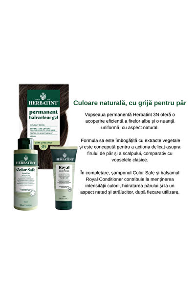 Herbatint 3N hair dye care package