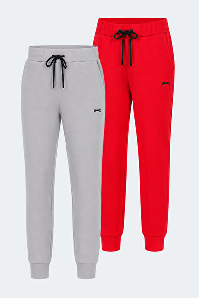 Slazenger Veteran Set of 2 Women's Sweatpants with Pockets