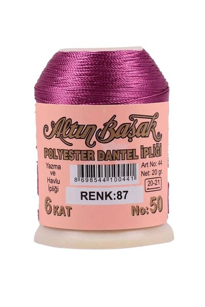 Royaleks Group Altınbaşak Needlework and Lace Thread 20 Gr - Royaleks - No: 087