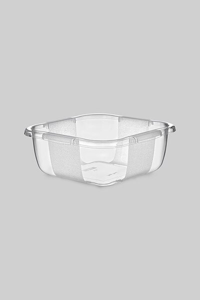 Generic Brand Square Transparent Basin 1 Piece No 4 Royaleks-E164
