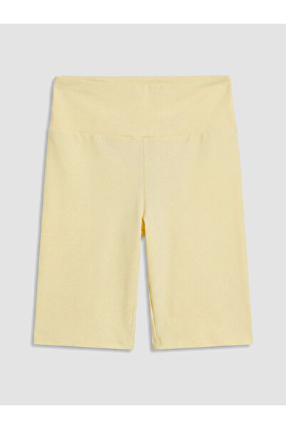LC Waikiki Nevavm Women's Shorts Leggings with Elastic Waist with Difference ...