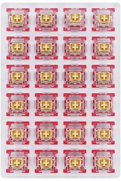 REDRAGON A113 Bullet-F Tactile Mechanical Switch, 3-Pin Plate Mounted, Hot-Sw...