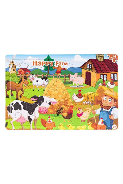 Zumzeria Farm Animals & Farmer Puzzle (24 pieces)