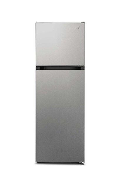 CHİQ Double Door Refrigerator, 348 Liters, 12.3 Cu.Ft, Silver - CTM451NDS