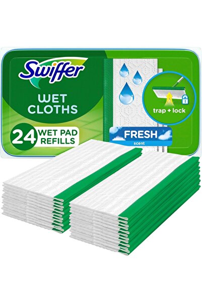 Swiffer مناديل تنظيف الأرضيات، ممسحات تنظيف الأرضيات، معطرة برائحة منعشة من س...