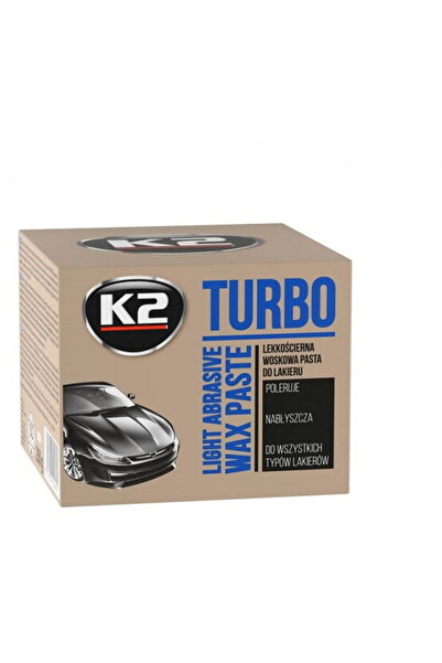 K2 TURBO TEMPO 250ml - pastă ușor abrazivă cu ceară