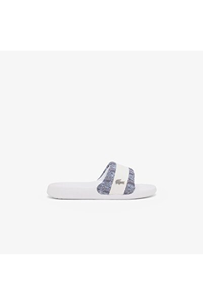Lacoste Serve Slide Hybrid Erkek Beyaz Terlik