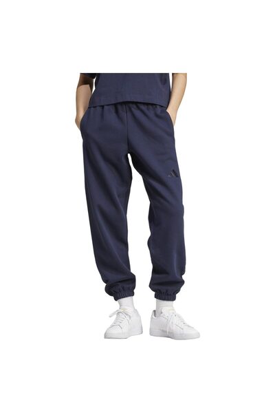 adidas Pantaloni de damă din fleece cu imprimeu, pentru toate anotimpurile, m...