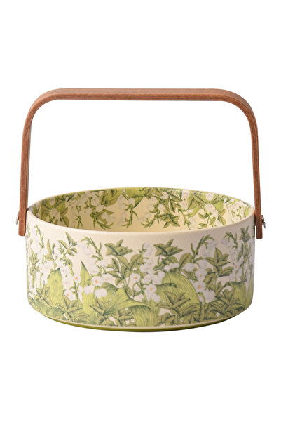 Generic Happy Lily of the Valley -6-inch Fruit Basket