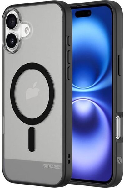 İncase Husă subțire MagSafe - Husă pentru iPhone 16 Plus (Negru)