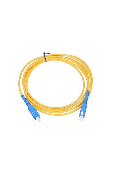 Extralink SC/UPC-SC/UPC |   Cablu patch |   Monomod, Simplex, G652D, 3mm, 1m