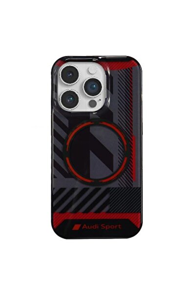 Audi IML Sport MagSafe Case iPhone 14 Pro 6.1 " negru/negru carcasă rigidă AU...