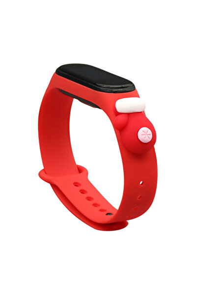 Hurtel XMAS SILIKONOWA ≈öWIƒÑTECZNA OPASKA DO XIAOMI MI BAND 3 / MI BAND 4 Rƒ...