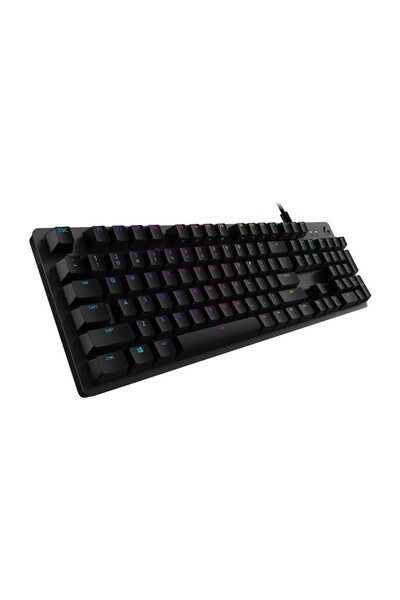 logitech 920-008947 G512 Blue Clıcky Rgb Mekanik Kablolu Oyuncu Klavyesi Arka...