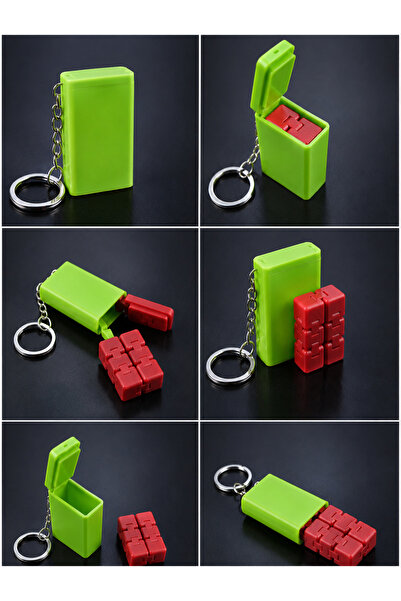 Handmade Foldix Mini - Miniature Infinity Cube Keychain