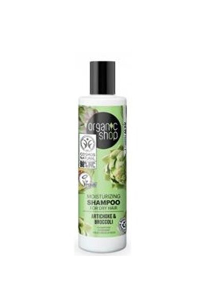 organic shop Sampon Hidratant pentru Par Uscat cu Brocoli si Anghinare Mostur...