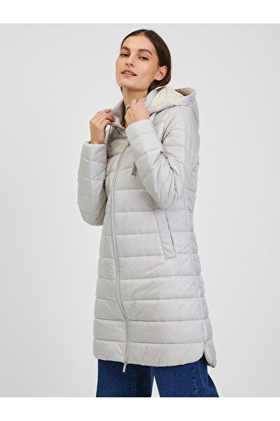 ORSAY Light blue women's winter quilted coat