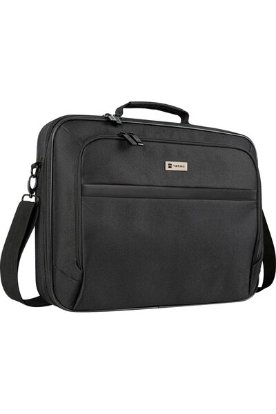 Natec Geantă laptop Boxer Lite 15.6 inch negru