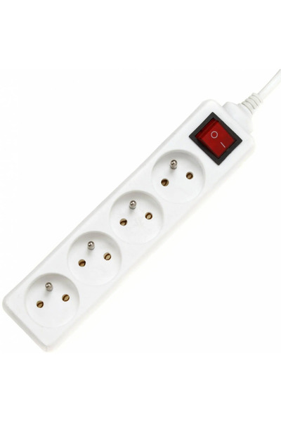PremiumCord Power strip 4 sockets 7 m white (pp4k07)