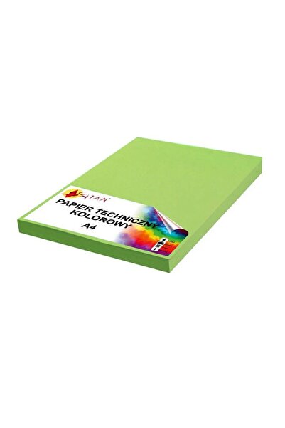Mazak Hârtie color A4 120g verde iarbă v2 100 coli