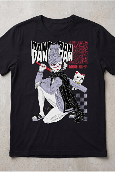 Silkensoul Dandadan Seiko Ayase Character Design Black and White Standard Fit...