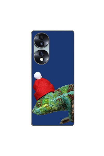 OEM Husa compatibila cu Honor 70 Silicon Gel Tpu Model Craciun Cameleon