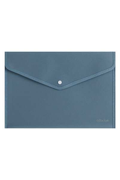Zumzeria Dosar A4 albastru denim cu clemă 26x33.5cm