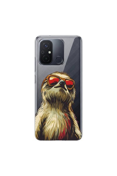 PPKin Redmi 12C Compatible Cool Animal 10 Design Transparent Case