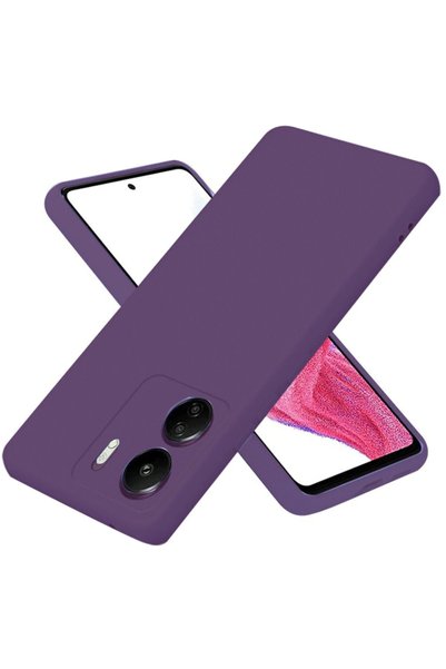 New Face حافظة LVSQVR Redmi 13C من السيليكون الأولي (231154) - أرجواني