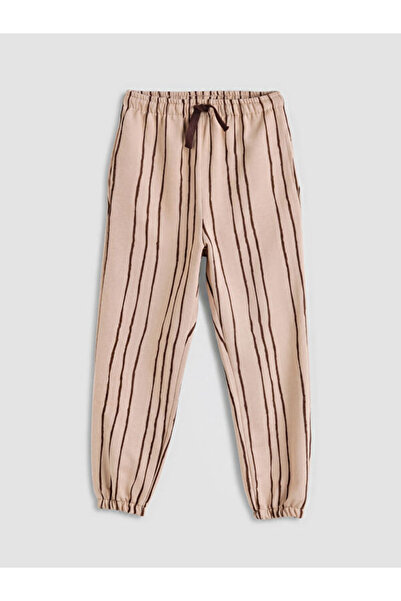 LC Waikiki Rmz Gi̇yi̇m Farkiyla Striped Boys' Jogger Sweatpants