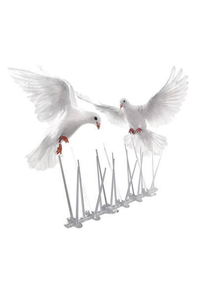 Zumzeria Bandă anti-păsări din plastic transparent de 25 cm