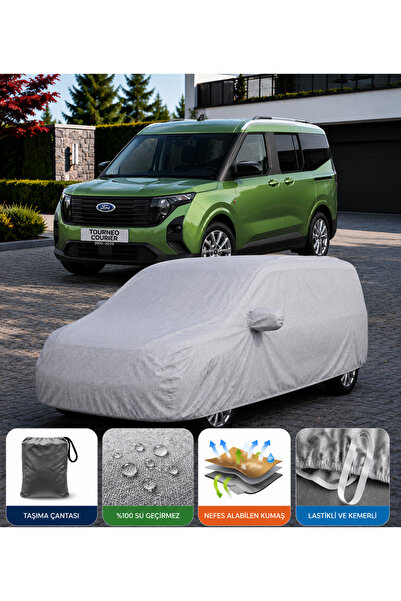 COCEM Ford Tourneo Courier Premium Araç Brandası Su Geçirmez UV Korumalı Tam ...