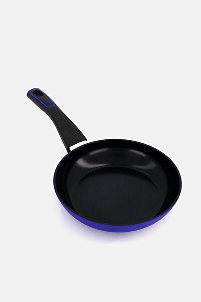 On Fire 20 cm Non Stick Forged Aluminum Core Pan, Blue