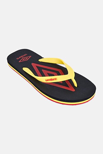 UMBRO Men Brand Logo Slip On Slippers, Black