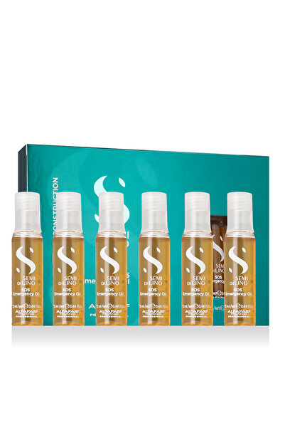 Alfaparf Milano Alfaparf Semi Di Lino Reconstruction SOS Emergency Oil 6 x 13 ml