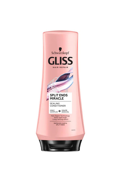 Schwarzkopf Gliss Split Hair Miracle Conditioner, for damaged hair and split ...